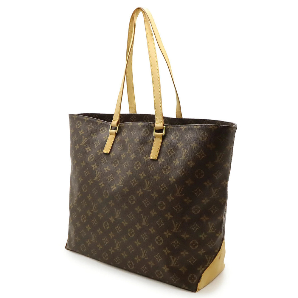 Louis Vuitton Cabas Shoulder Tote Bag Monogram Alto Brown